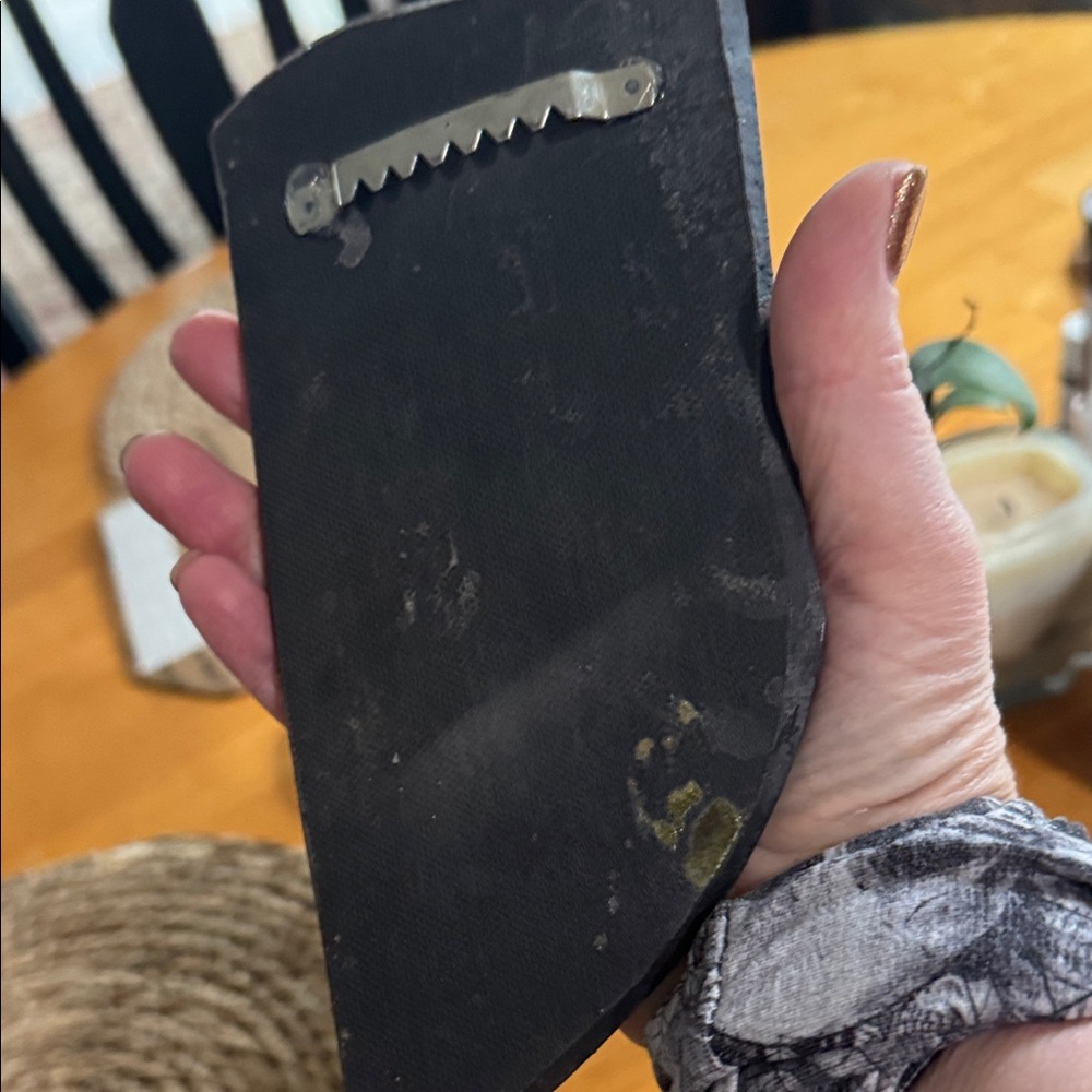 Decorative Chinese inkstone replica raku pottery - Picture 3 of 4